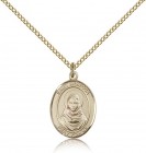 St. Rebecca Medal, Gold Filled, Medium