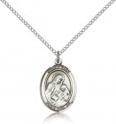 St. Ann Medal, Sterling Silver, Medium