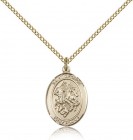 St. George Medal, Gold Filled, Medium