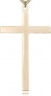 Cross Pendant, Gold Filled
