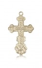Cross Pendant, 14 Karat Gold