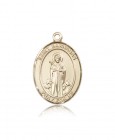 St. Barnabas Medal, 14 Karat Gold, Large