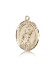 St. Tarcisius Medal, 14 Karat Gold, Large