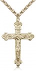 Crucifix Pendant, Gold Filled