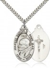 Pope John Paul II Medal, Sterling Silver