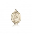 St. Monica Medal, 14 Karat Gold, Medium