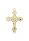 Cross Pendant, 14 Karat Gold