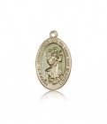 St. Christopher Medal, 14 Karat Gold
