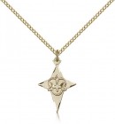 Cross Pendant, Gold Filled