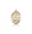 St. John Licci Medal, 14 Karat Gold, Medium