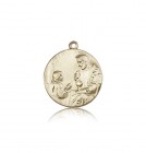 St. Christopher Medal, 14 Karat Gold
