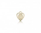 Infant Medal, 14 Karat Gold