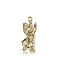 St. Christopher Medal, 14 Karat Gold