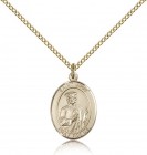 St. Jude Thaddeus Medal, Gold Filled, Medium