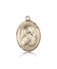 St. Dorothy Medal, 14 Karat Gold, Large