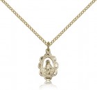 Miraculous Medal, Gold Filled