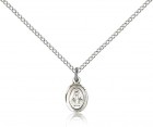 Miraculous Medal, Sterling Silver
