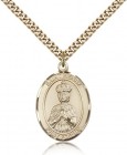 St. Henry II Medal, Gold Filled, Large