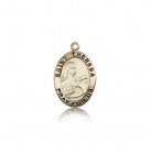 St. Theresa Medal, 14 Karat Gold