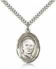 St. Hannibal Medal, Sterling Silver, Large