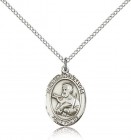 St. Francis Xavier Medal, Sterling Silver, Medium