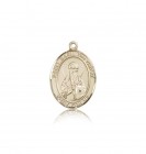 St. Basil the Great Medal, 14 Karat Gold, Medium
