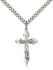 Crucifix Pendant, Sterling Silver