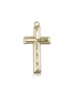 Cross Pendant, 14 Karat Gold