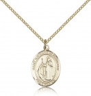 St. Raymond of Penafort Medal, Gold Filled, Medium