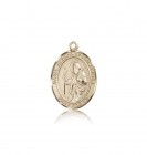 St. Joseph of Arimathea Medal, 14 Karat Gold, Medium