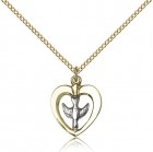 Holy Spirit Medal, Two-Tone