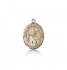 St. John of the Cross Medal, 14 Karat Gold, Medium