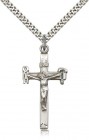 Crucifix Pendant, Sterling Silver