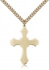 Cross Pendant, Gold Filled