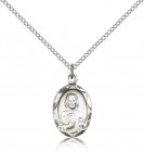 St. Jude Medal, Sterling Silver
