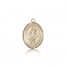 St. Cornelius Medal, 14 Karat Gold, Medium