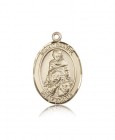 St. Daniel Medal, 14 Karat Gold, Large