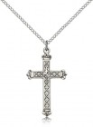 Cross Pendant, Sterling Silver
