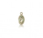 St. Christopher Medal, 14 Karat Gold