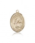 Our Lady of Good Counsel Medal, 14 Karat Gold, Large