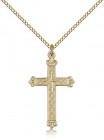 Cross Pendant, Gold Filled