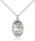 Our Lady of Czestochowa Medal, Sterling Silver