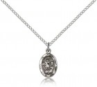 St. Michael the Archangel Medal, Sterling Silver
