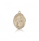 St. Nimatullah Medal, 14 Karat Gold, Medium