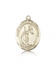 St. Raymond of Penafort Medal, 14 Karat Gold, Large