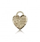 St. Michael the Archangel Medal, 14 Karat Gold