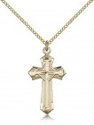 Cross Pendant, Gold Filled