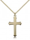Cross Pendant, Gold Filled