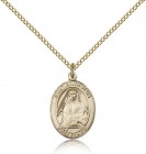 St. Edith Stein Medal, Gold Filled, Medium