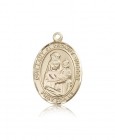 Our Lady of Prompt Succor Medal, 14 Karat Gold, Large
